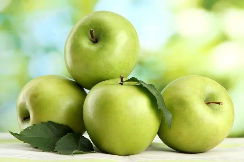 zelená jablka na nízkosacharidové dietě