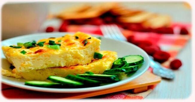 omeleta pro hubnutí na proteinové dietě