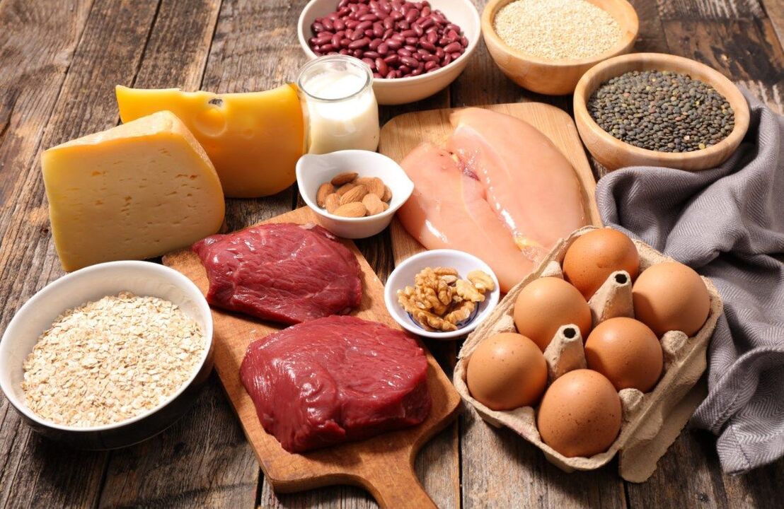 povolená jídla na proteinové dietě