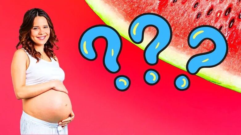 melounová dieta pro těhotné ženy